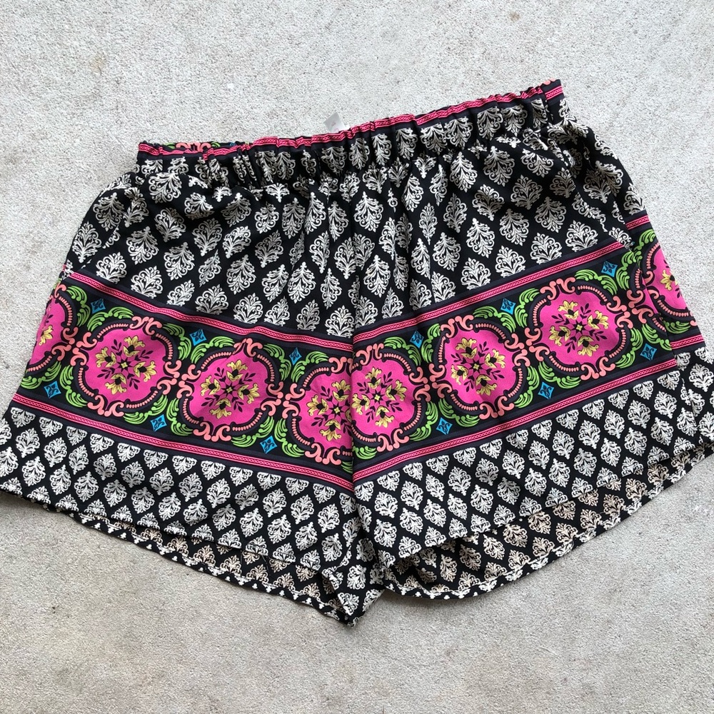 Cute patterned summer shorts